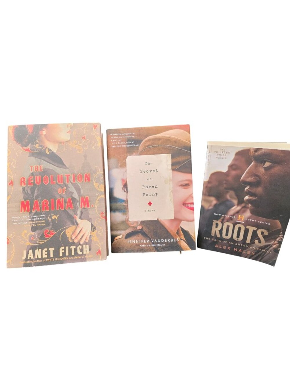 Lot of 3 Historical Fiction Books Bundle